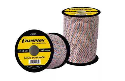 Канат запускной 3,5мм*100м Champion