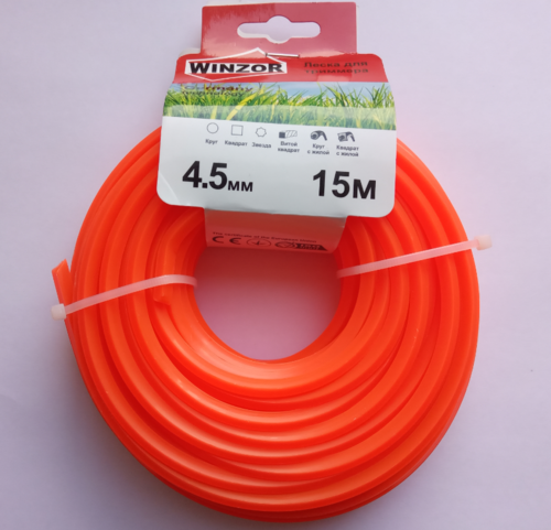 Леска 4,5*15 квадрат (оранжевый) Winzor